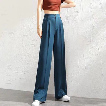 Phyllis | Women's High-Waisted Wide Leg Pants