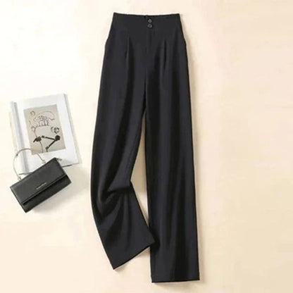 Phyllis | Women's High-Waisted Wide Leg Pants