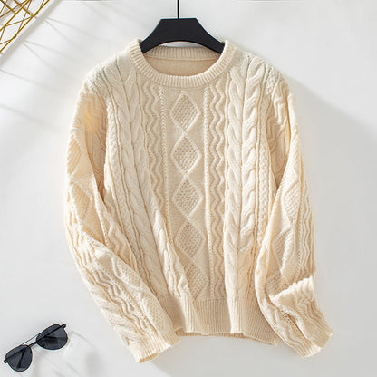 Piper | Women's Cable Knit Long Sleeve Sweater