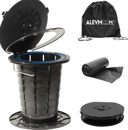 Portable Toilet with Adjustable Height