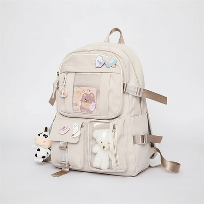 Preppy Style Student Backpack