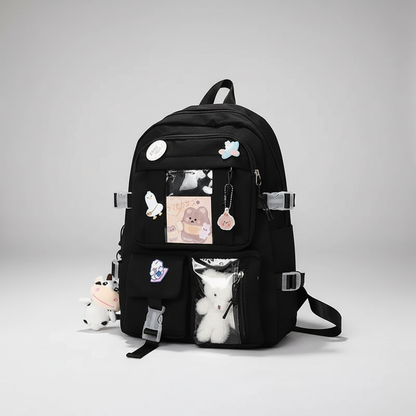 Preppy Style Student Backpack