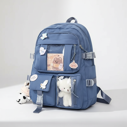 Preppy Style Student Backpack