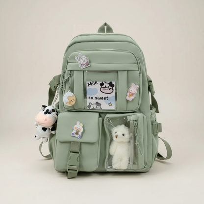 Preppy Style Student Backpack