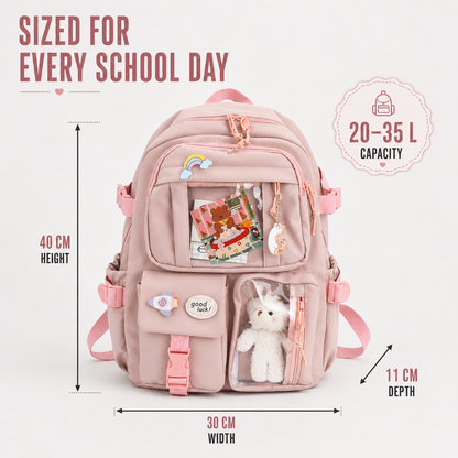 Preppy Style Student Backpack