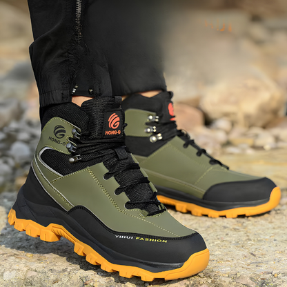Puncture-Resistant, Non-Slip Safety Work Boots