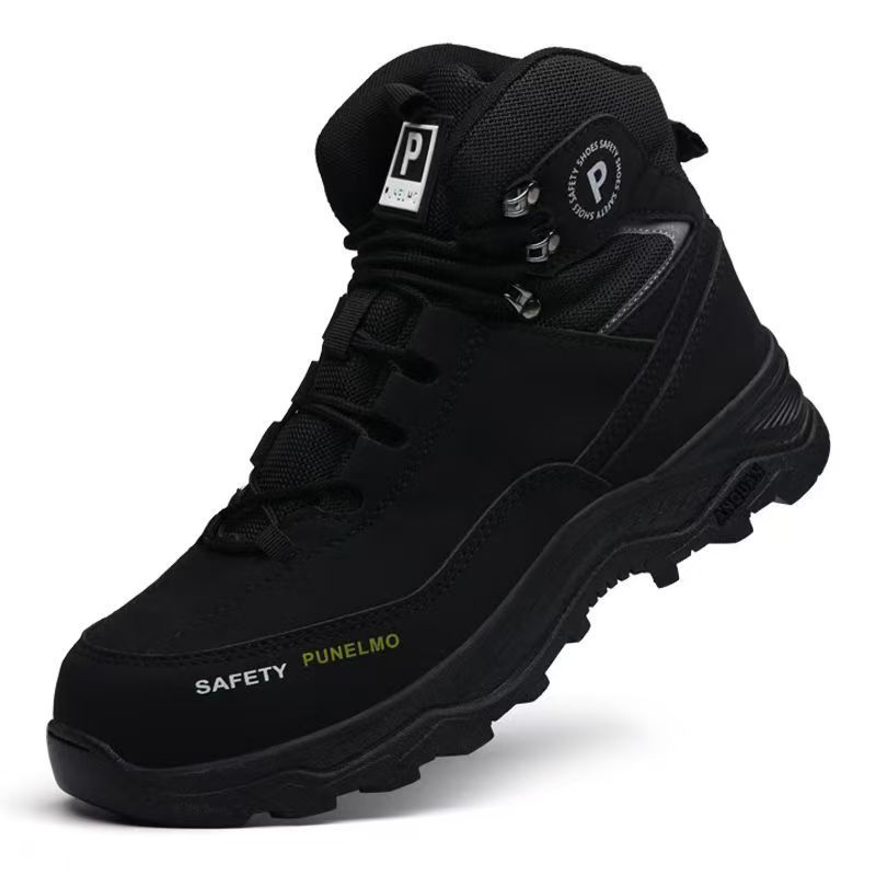 Puncture-Resistant, Non-Slip Safety Work Boots