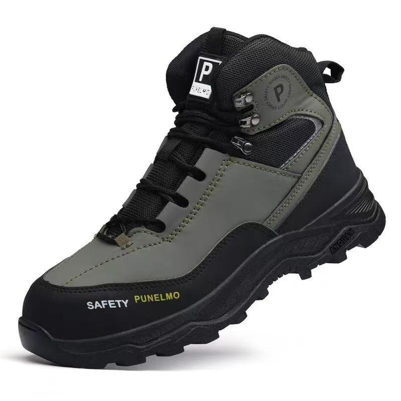 Puncture-Resistant, Non-Slip Safety Work Boots