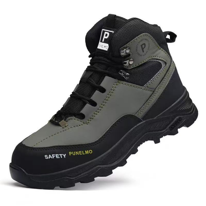 Puncture-Resistant, Non-Slip Safety Work Boots