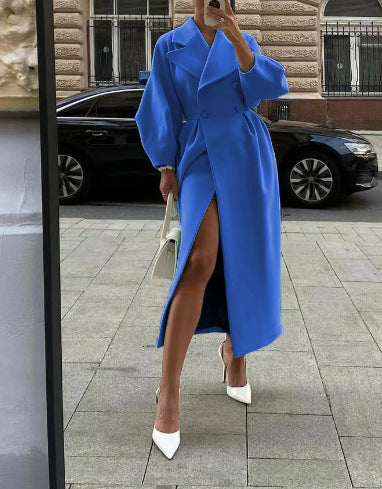Rachael | Women's Double Breasted Long Coat