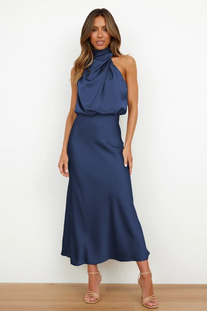 Rachel | Women's Sleeveless Bodycon Midi Dress
