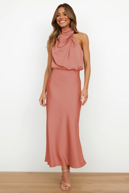 Rachel | Women's Sleeveless Bodycon Midi Dress