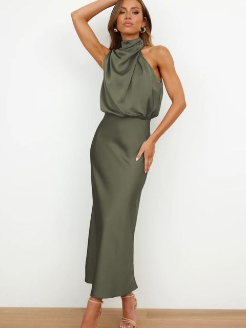 Rachel | Women's Sleeveless Bodycon Midi Dress