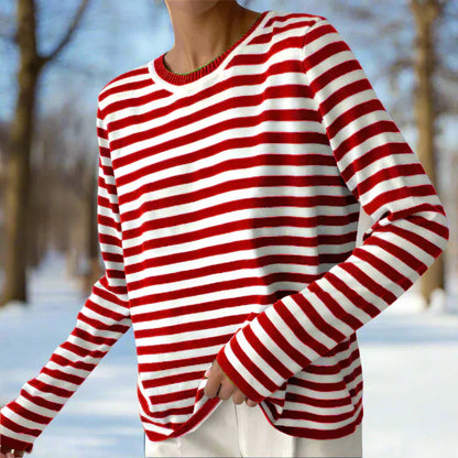 Reagan | Women's Striped Long Sleeve T-Shirt