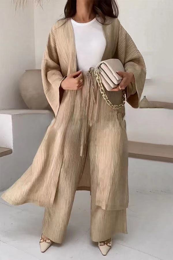 Reagan | Women's Wide Leg Pant Set