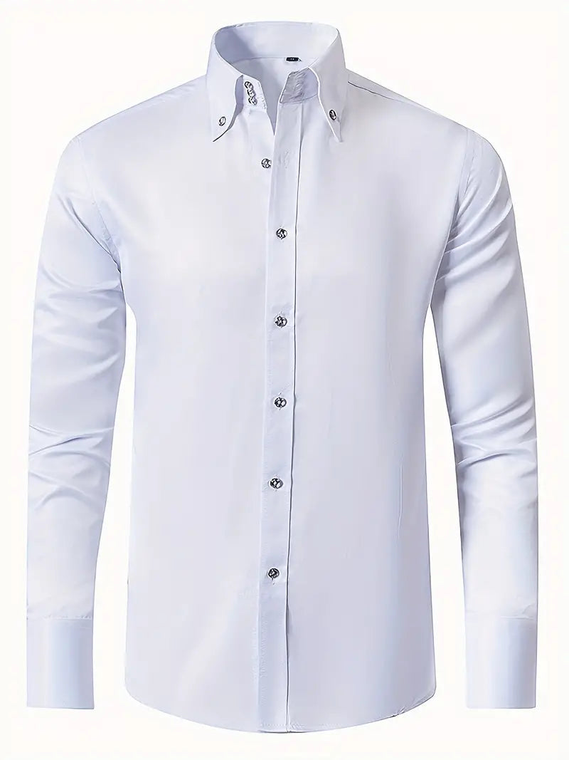 Reece | Men's Slim Fit Button-Down Shirt