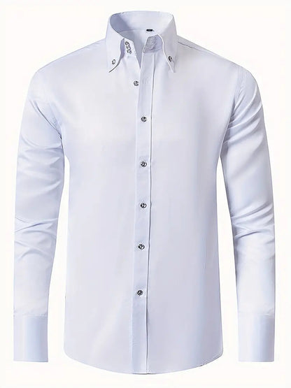 Reece | Men's Slim Fit Button-Down Shirt