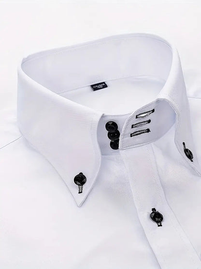 Reece | Men's Slim Fit Button-Down Shirt