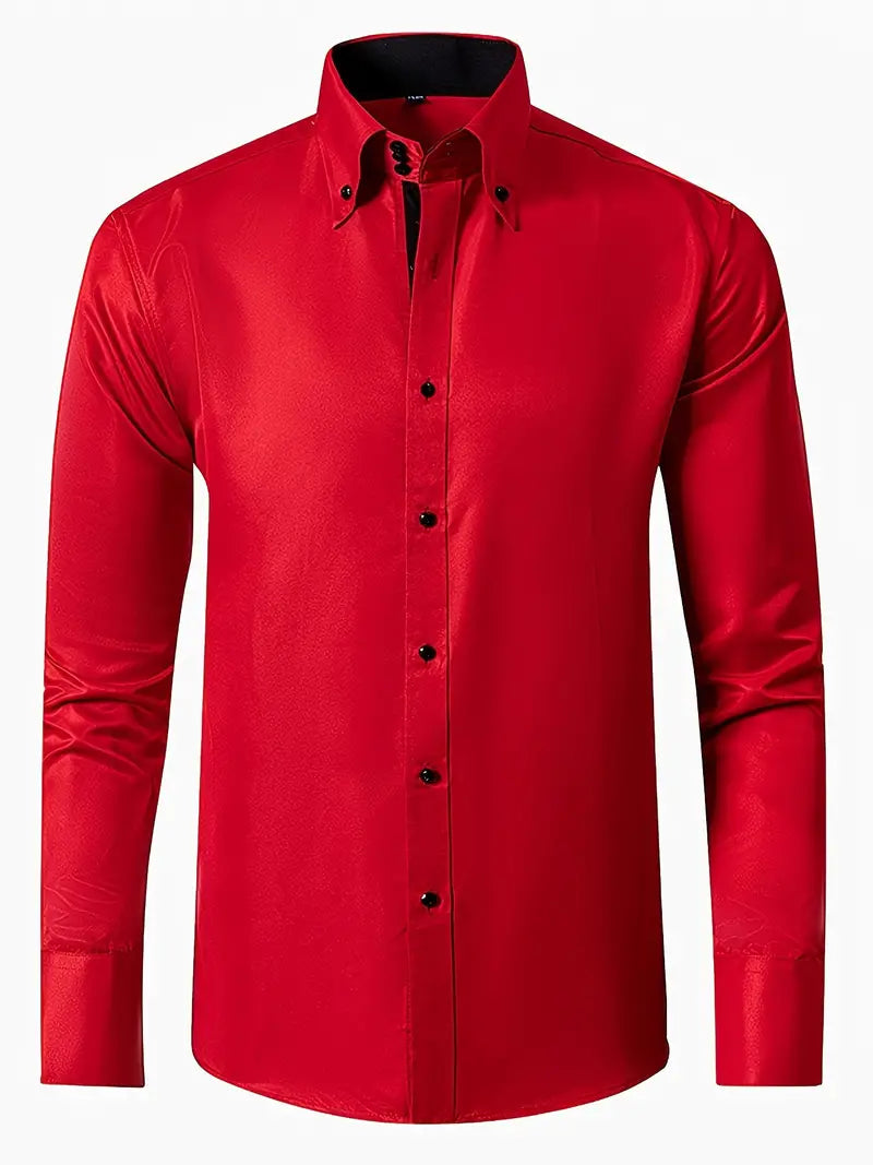 Reece | Men's Slim Fit Button-Down Shirt