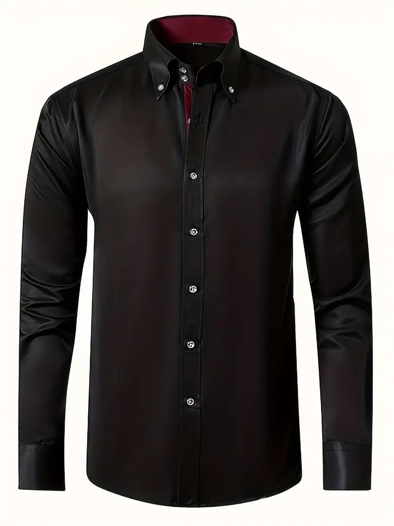 Reece | Men's Slim Fit Button-Down Shirt
