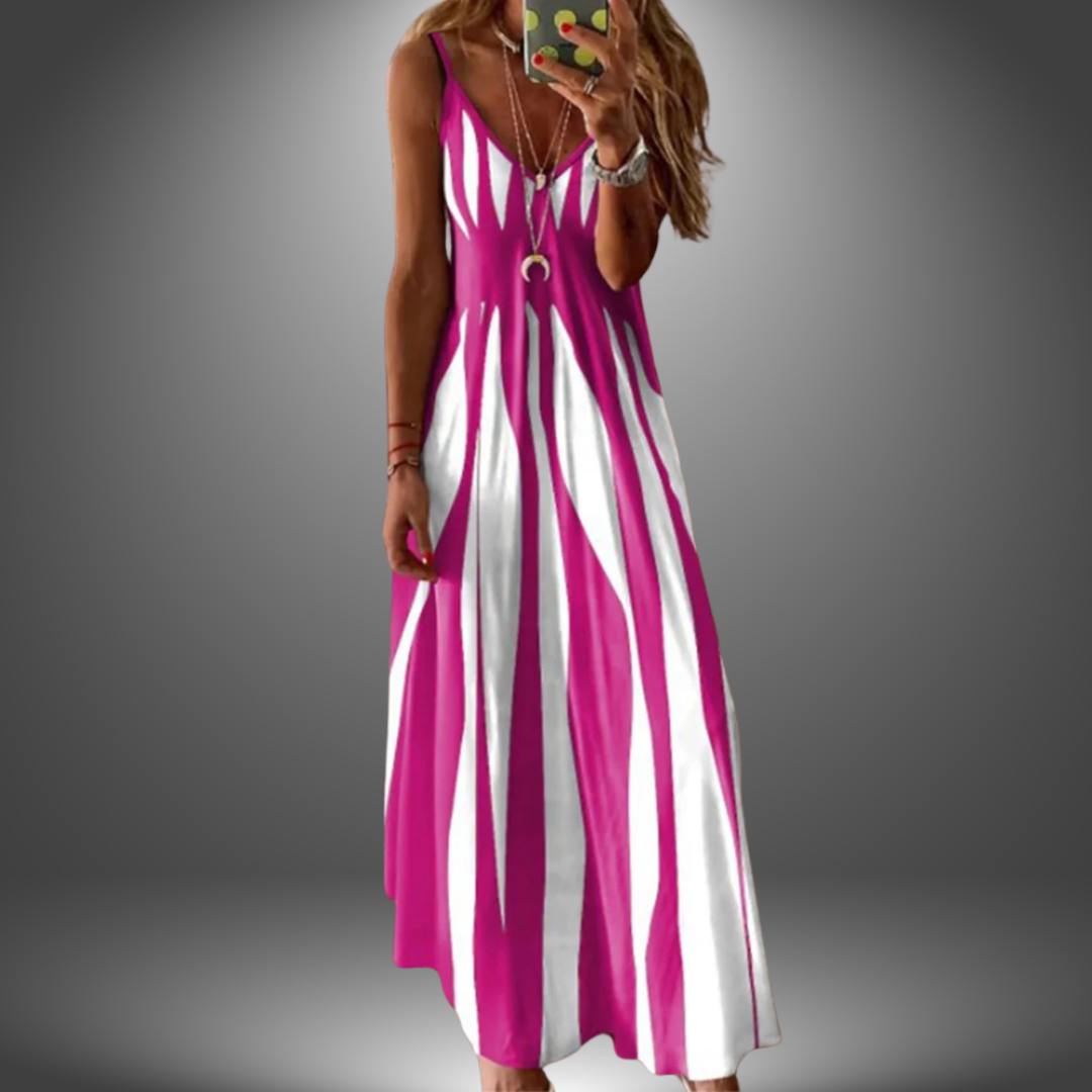 Reese | Women's Sleeveless A-Line Maxi Dress