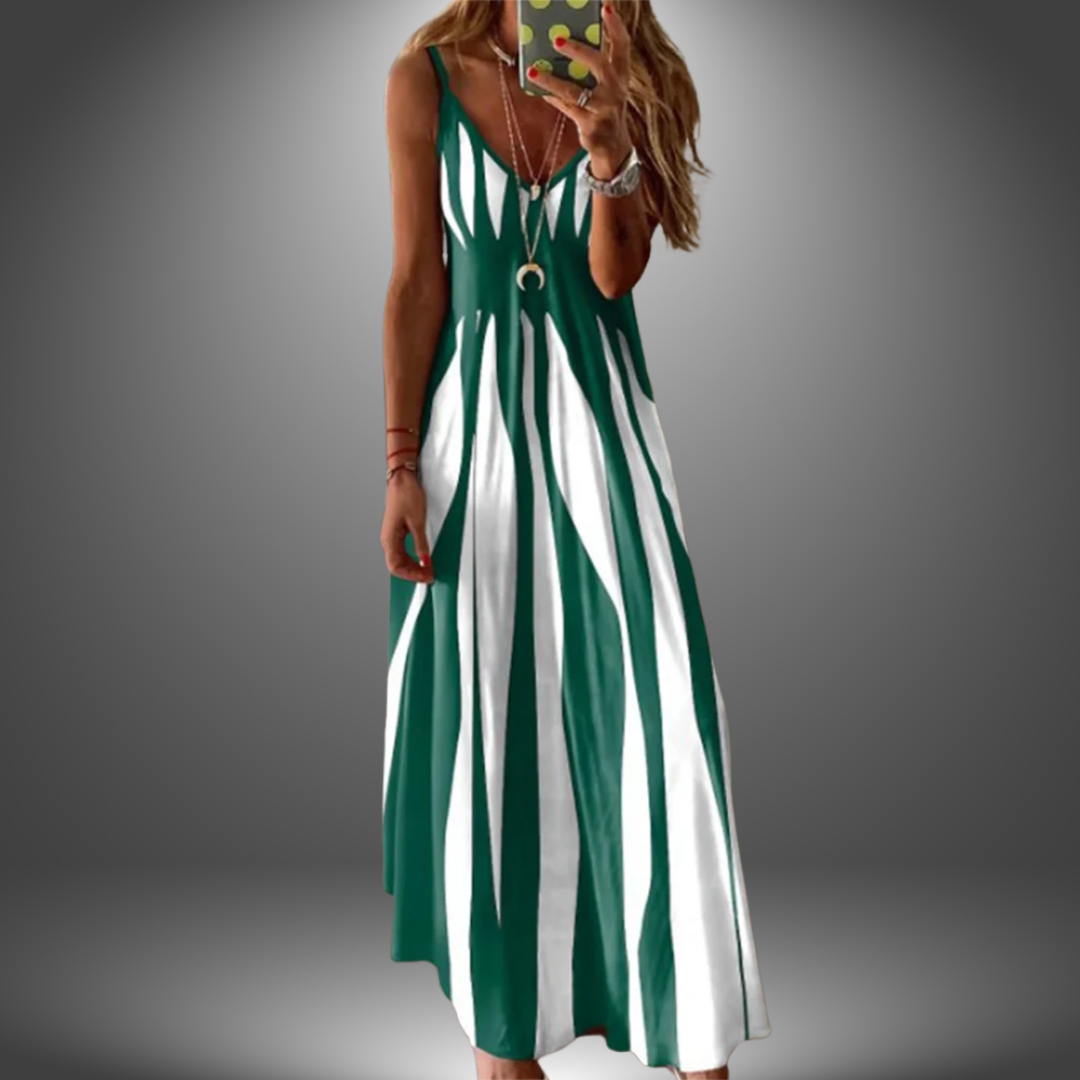 Reese | Women's Sleeveless A-Line Maxi Dress