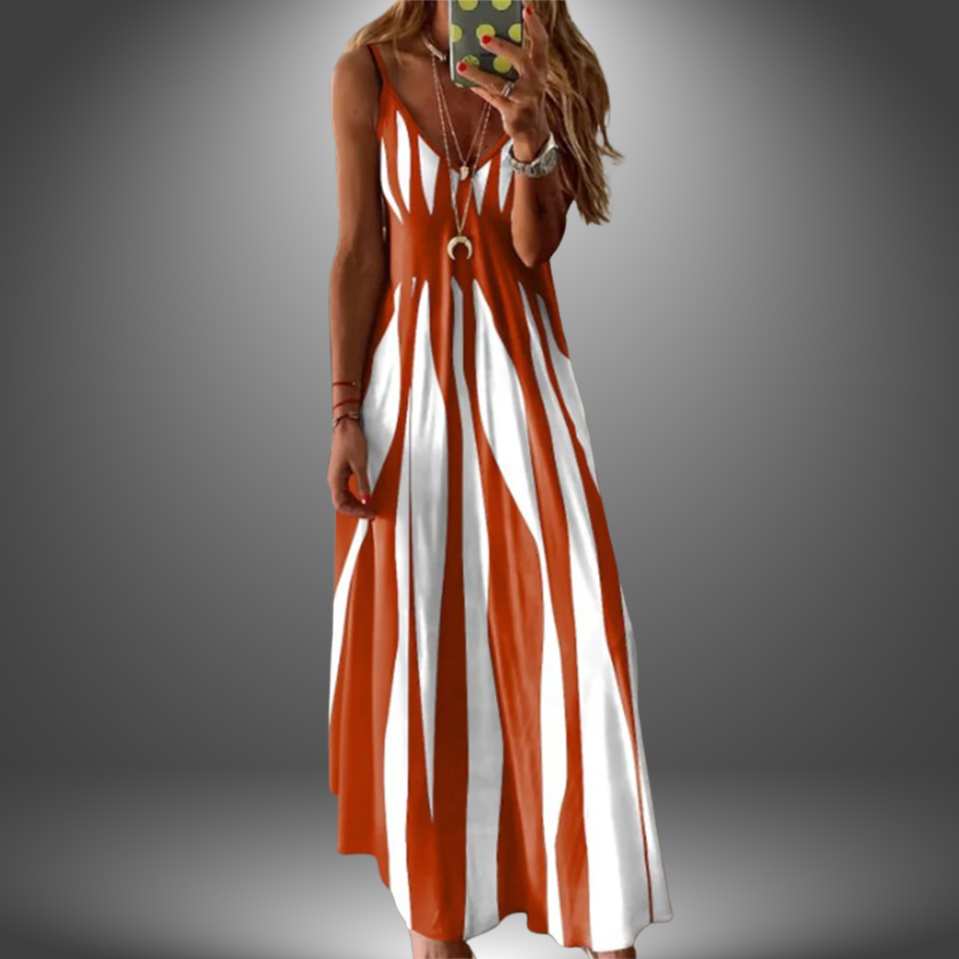 Reese | Women's Sleeveless A-Line Maxi Dress