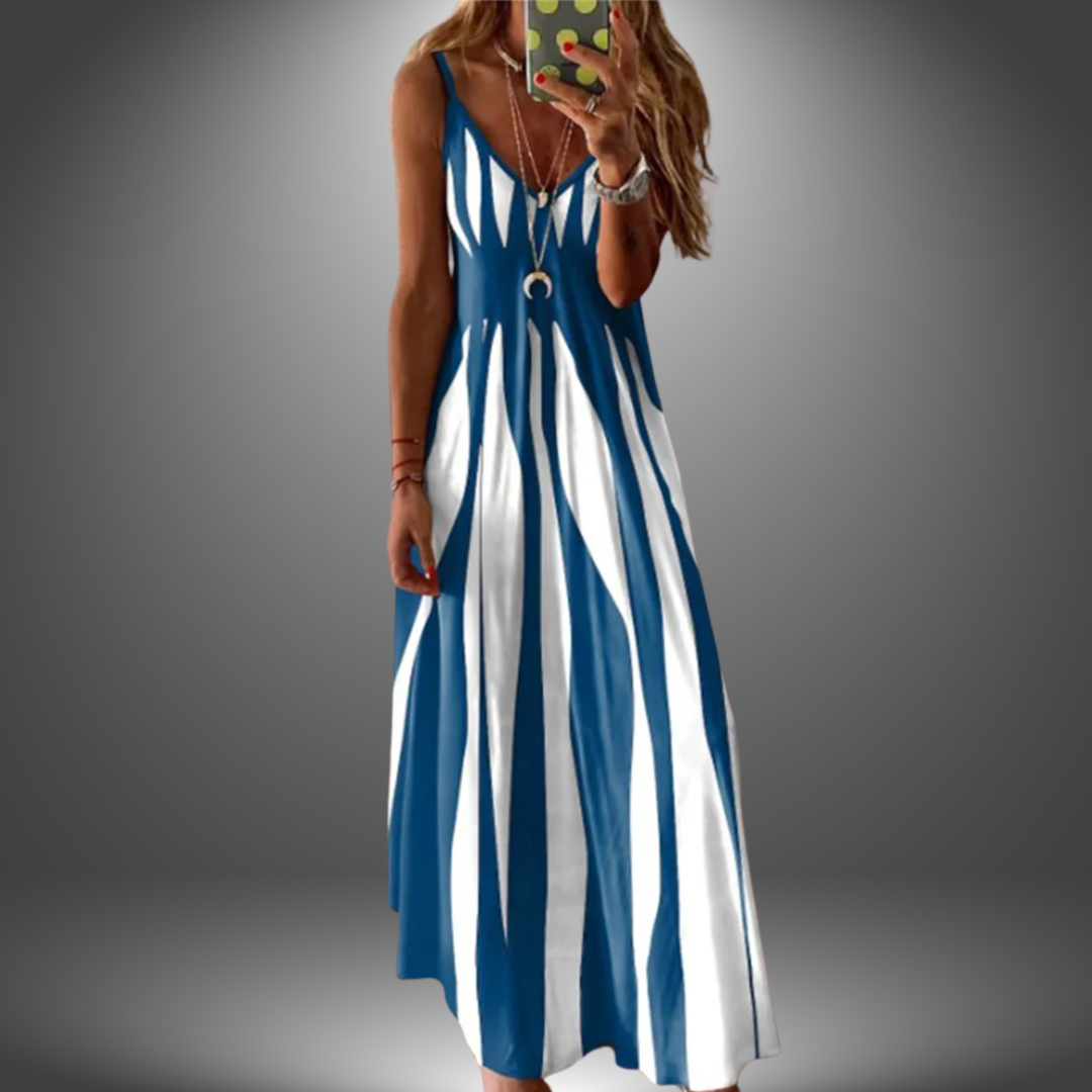 Reese | Women's Sleeveless A-Line Maxi Dress
