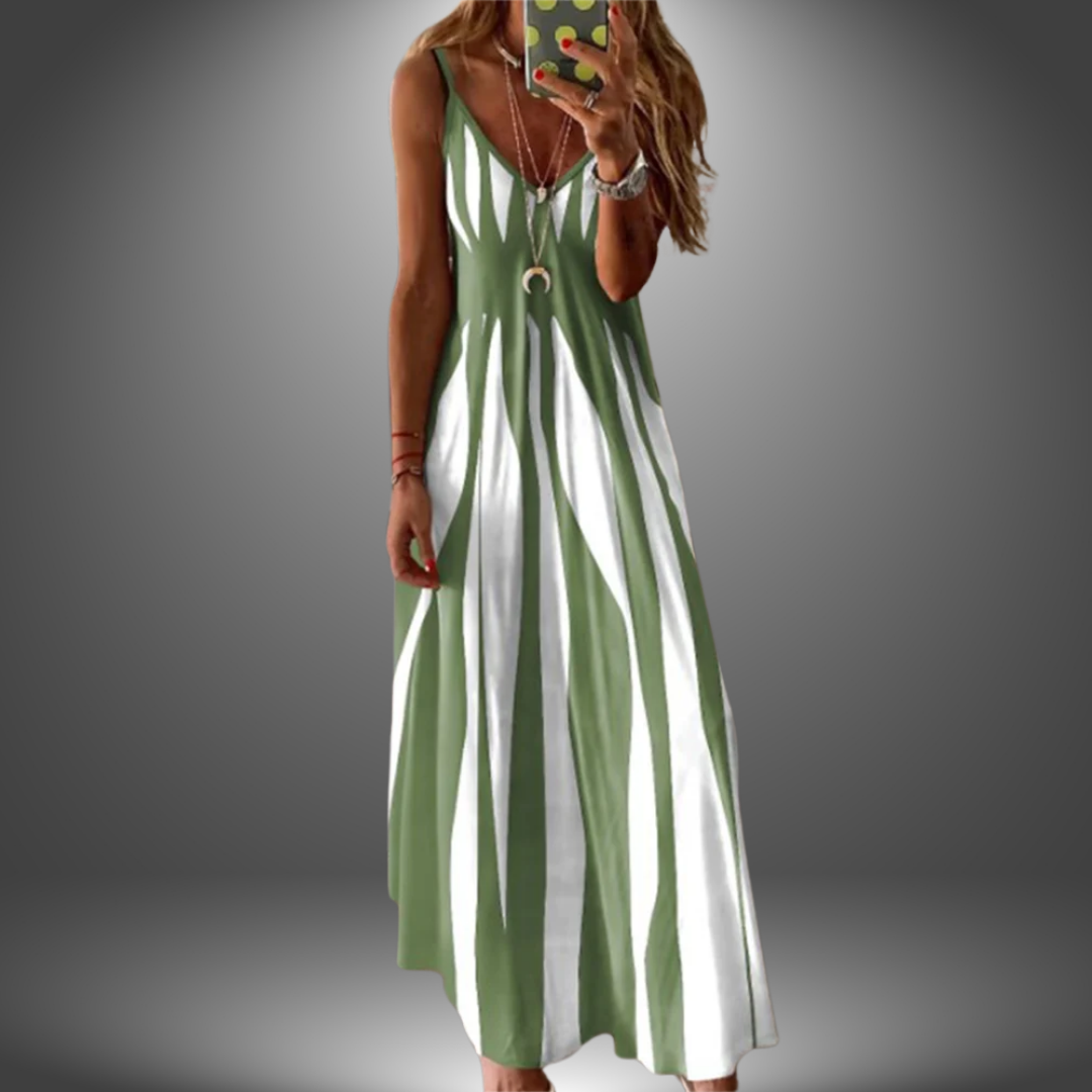 Reese | Women's Sleeveless A-Line Maxi Dress