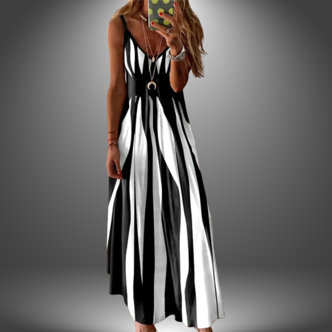 Reese | Women's Sleeveless A-Line Maxi Dress
