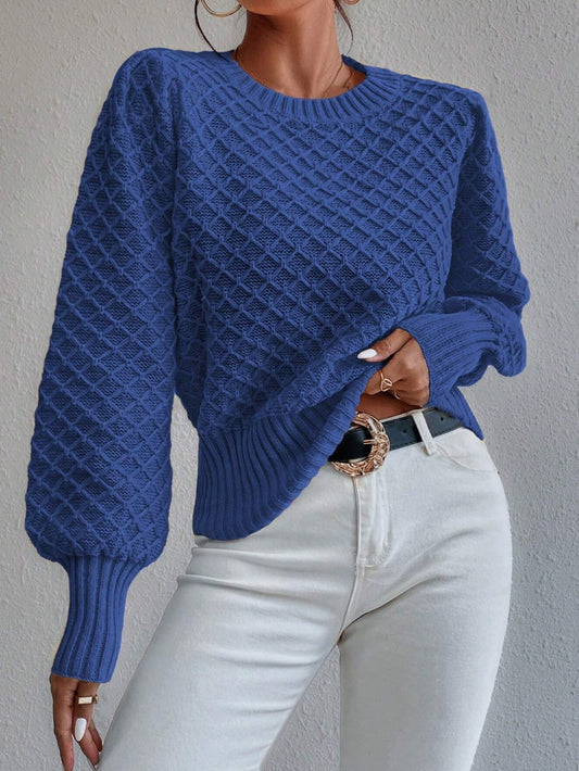 Reese | Women's Textured Long Sleeve Sweater
