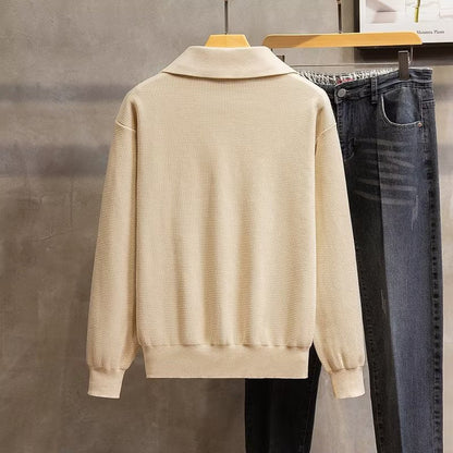 Reid | Men's Collared Pullover Sweater