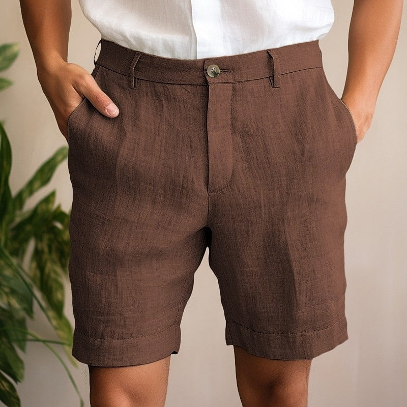 Remy | Men's Flat Front Dress Shorts