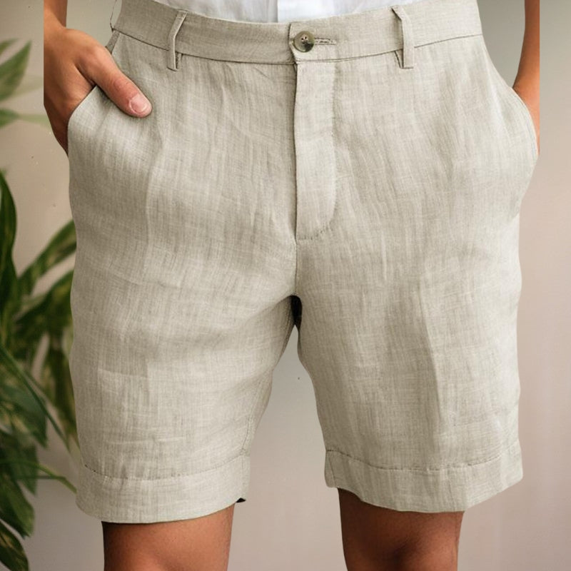 Remy | Men's Flat Front Dress Shorts