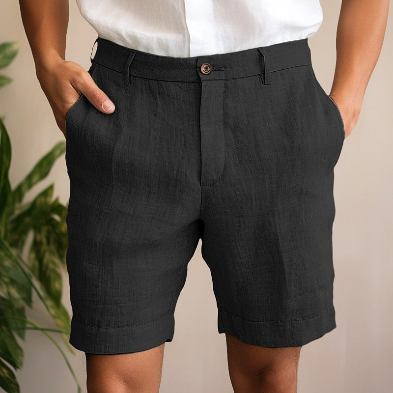 Remy | Men's Flat Front Dress Shorts