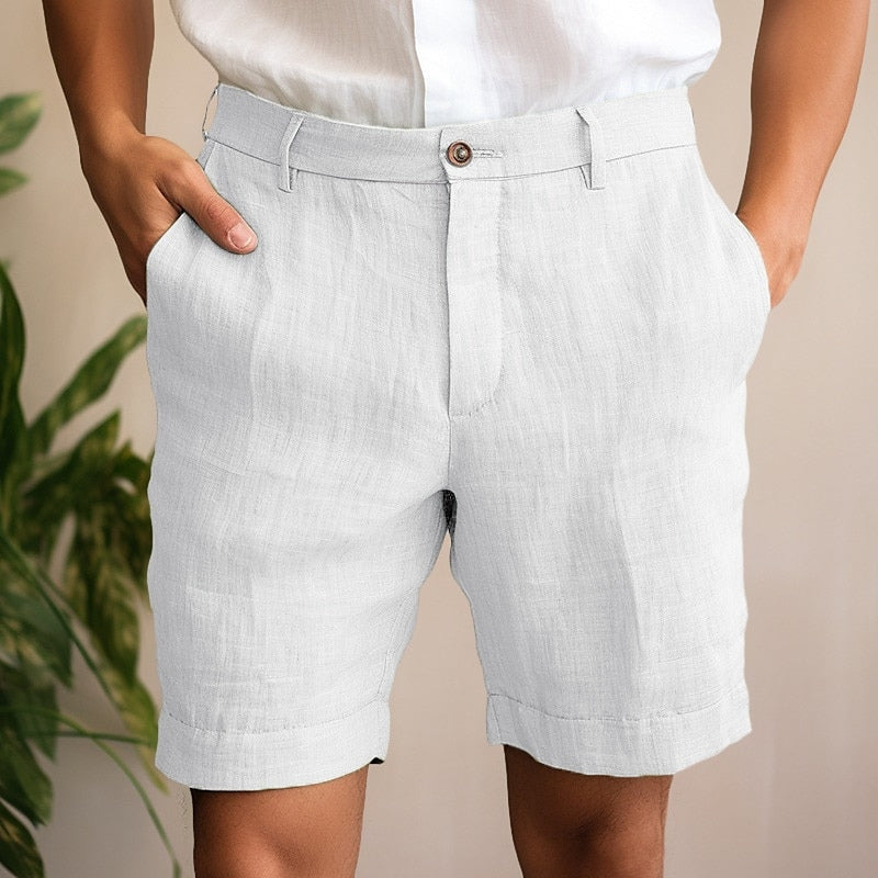 Remy | Men's Flat Front Dress Shorts