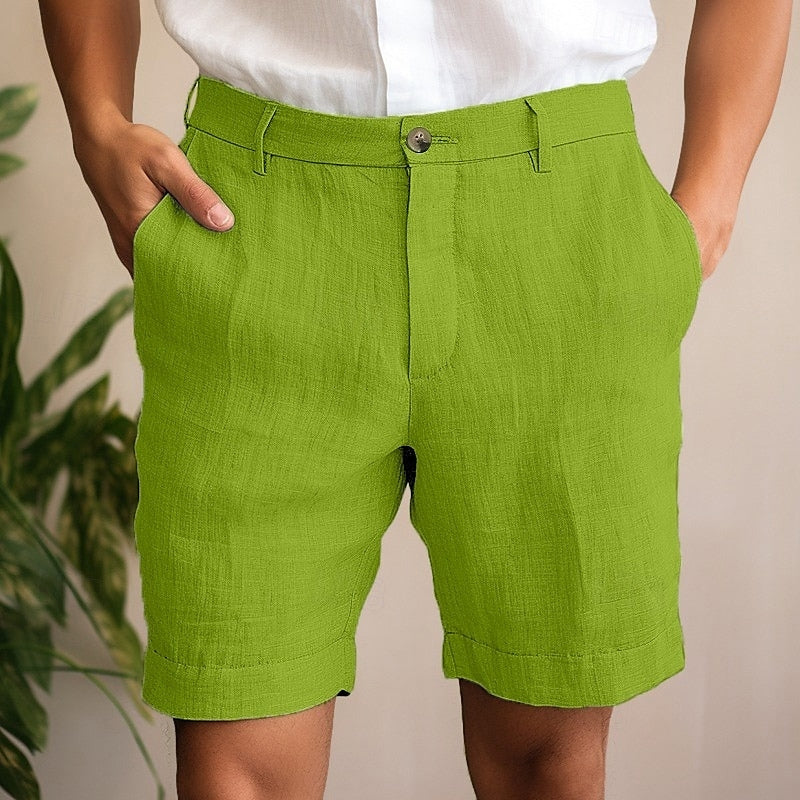 Remy | Men's Flat Front Dress Shorts