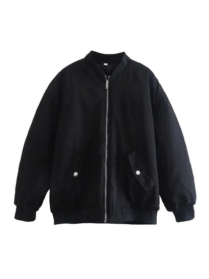Renee | Women's Oversized Bomber Jacket