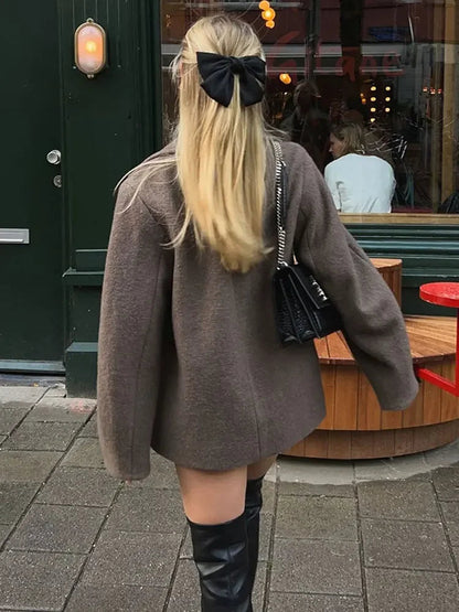 Rhonda | Women's Oversized Double-Breasted Coat