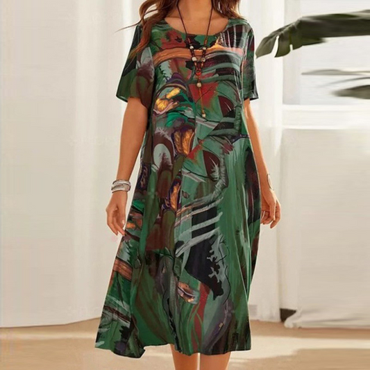 Rita | Women's A-Line Midi Dress