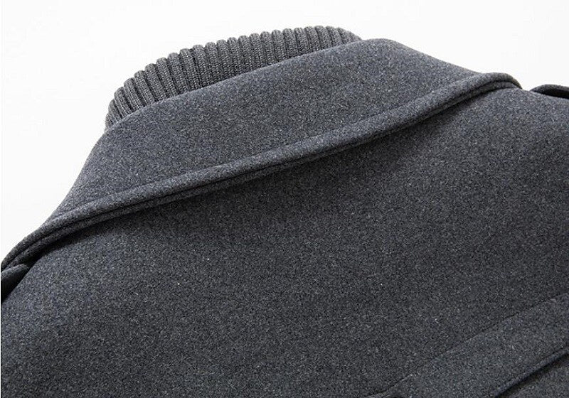 Robbie | Men's Double-Breasted Pea Coat