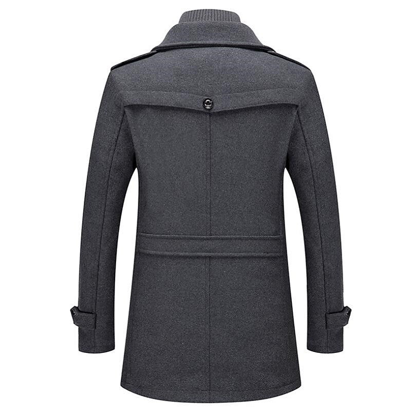 Robbie | Men's Double-Breasted Pea Coat