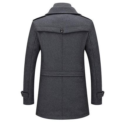 Robbie | Men's Double-Breasted Pea Coat