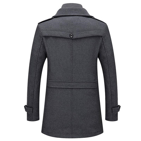 Robbie | Men's Double-Breasted Pea Coat