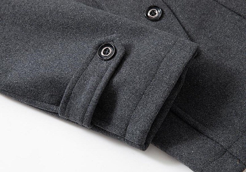 Robbie | Men's Double-Breasted Pea Coat