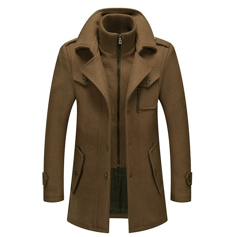 Robbie | Men's Double-Breasted Pea Coat