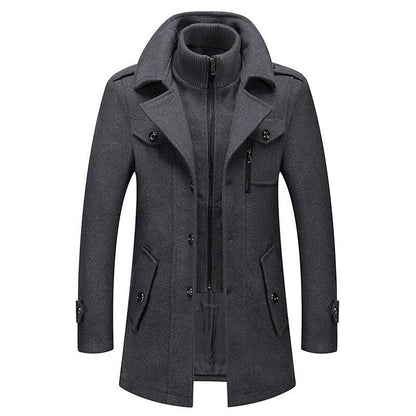 Robbie | Men's Double-Breasted Pea Coat