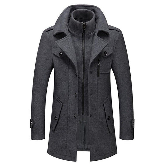 Robbie | Men's Double-Breasted Pea Coat