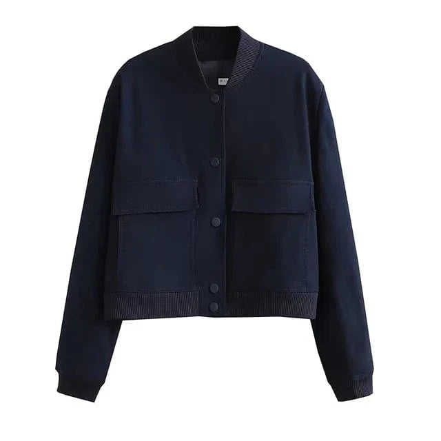 Robin | Women's Cropped Bomber Jacket