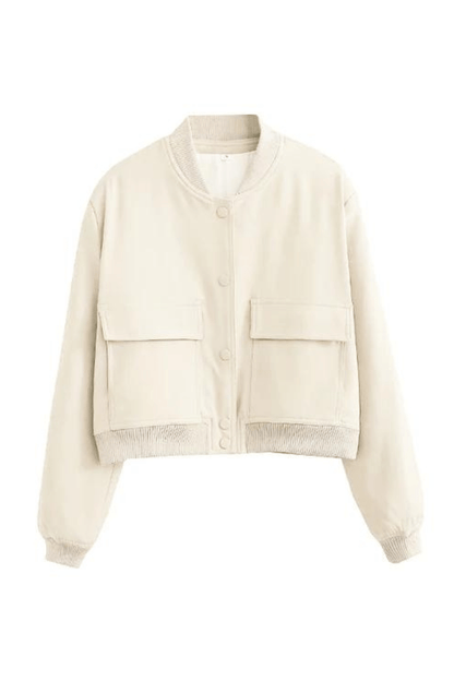 Robin | Women's Cropped Bomber Jacket